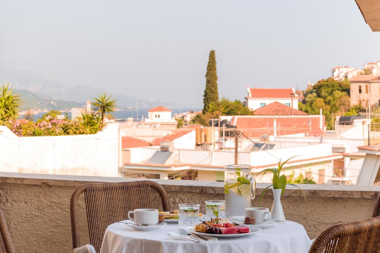 Virginia Hotel Samos Town Exterior foto